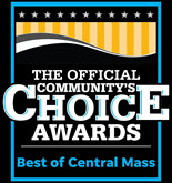 Award emblem for Best of Central Mass Community Choice 