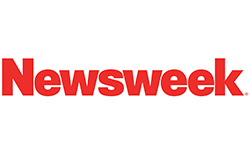 The red Newseek logo.
