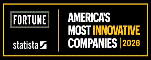 The Fortune Magazine America's Most Innovative Companies 2026 logo.