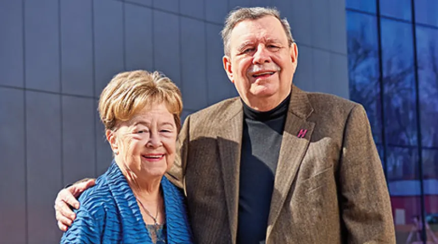Nancy and Frank Hursey