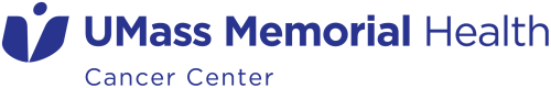 The logo for UMass Memorial Health - Cancer Center