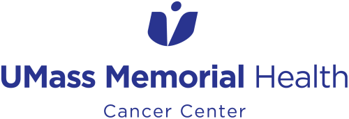 The centered logo for UMass Memorial Health - Cancer Center.