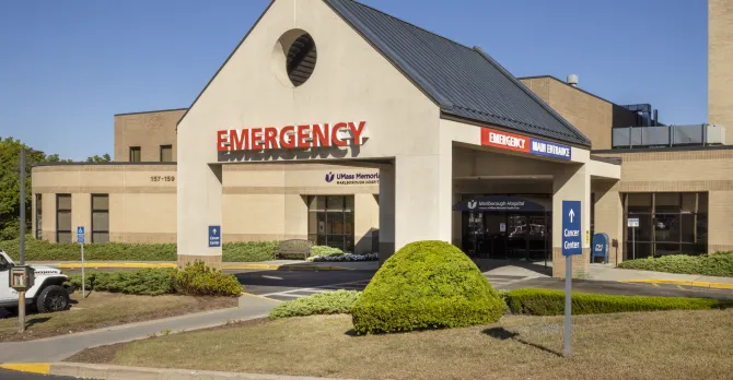 Marlborough Hospital Entrance