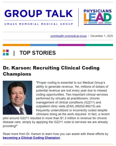 The latest issue of Group Talk