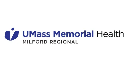 The UMass Memorial Health Milford Regional horizontal logo.