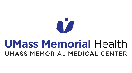 The vertical UMass Memorial Health UMass Memorial Medical Center logo.
