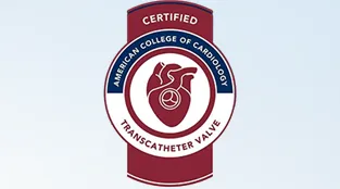 Certification from the American College of Cardiology (ACC) for its excellence in transcatheter aortic valve replacement (TAVR).