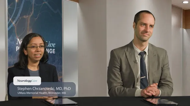 Stephen Chrzanowski, MD, PhD, neurologist at UMass Memorial Health, as a panel guest of Neurology Live Peer Exchange