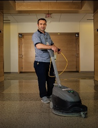 Ahmet Shalla, University Campus Housekeeping, Caregiver