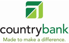 Country Bank Logo and Tagline