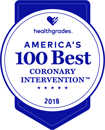 Healthgrades 100 best Coronary Intervention