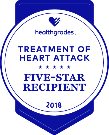 Five-star recipient for heart attack care