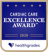 Healthgrades Cardiac Care Excellence Award 2020.