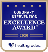 Healthgrades Coronary Excellence Award 2020.