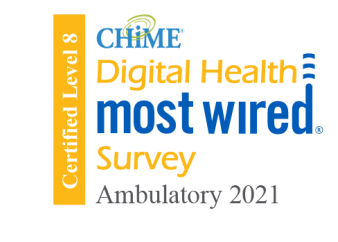 CHiME Digital Health Most Wired - Ambulatory - Certified Level 8