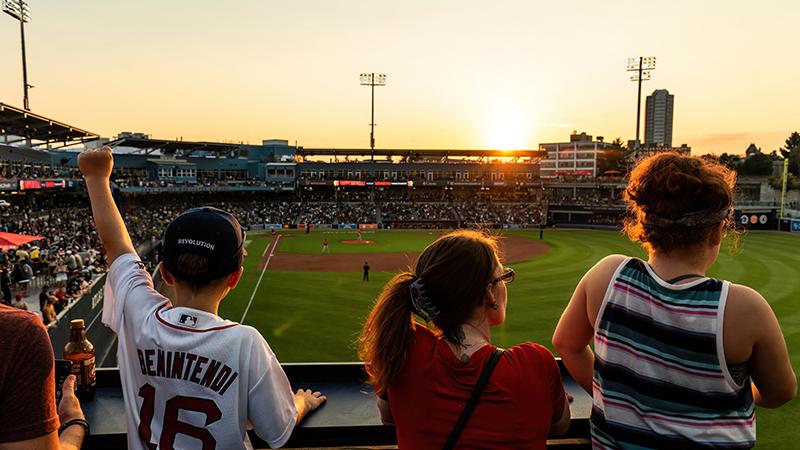 Image of baseball for summer