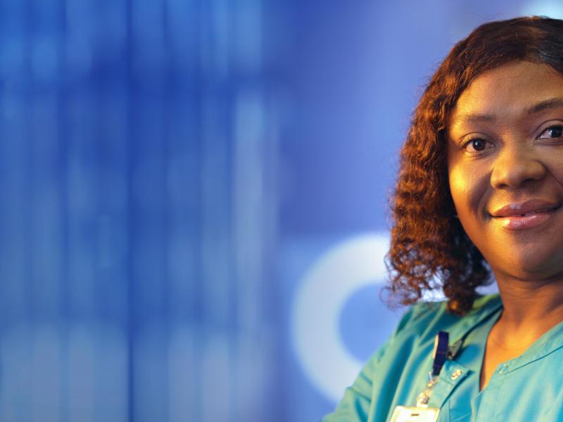 Yoldanda Joseph is a newly licensed nurse in our new graduate nurse residency program.