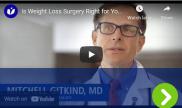 Interview with Bariatric Surgeon Mitchell Gitkind, MD.